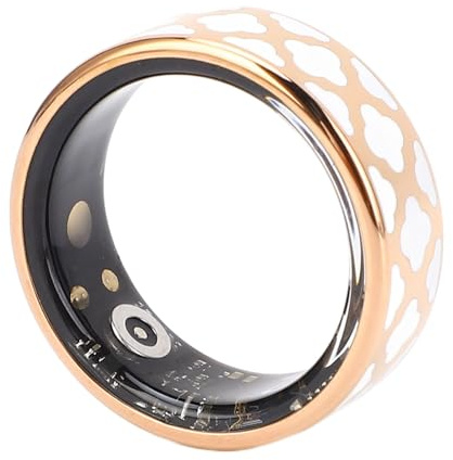 Smart Ring Gesundheits-Tracker, Schlaf-Tracker-Ring mit Herzfrequenz, IP68 Wasserdichter Fitness-Ring für Aktivitätsüberwachung/Schritte/Entfernung/Kalorien, Bis zu 7 Tage (11)