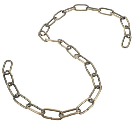 ROMISBABA 1Stk Kristall-Kronleuchterkette Pavillon Kettenpendelleuchte Stecker Eisenkette für Kronleuchter Ersatzkette für Kronleuchter eiserne Lampenkette Kronleuchter Kette Schmiedeeisen