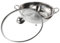 CIYODO 1 Set Mandarin Duck Pot Non Burners for Food Warmer Stainless Cookware Outdoor Holder Double Electric Kettle Heater Home and Kitchen Tableware Plate Dinner Stainless Steel