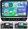 4+64GB 10 Zoll Autoradio Android 13 für FIAT Ducato 2006-2023 Peugeot Boxer C-itroen Jumper, 2DIN Carplay Android Auto mit Bluetooth FM GPS Navi WiFi Geteilter Bildschirm Lenkradsteuerung AHD Kamera