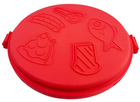 Microwave Grill Plate,Quick-Heat Griddle,Microwave Sandwich Toaster - for Oven Home Travel Dorm Breakfast Baking Cooking