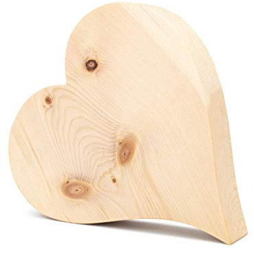 sagl.tirol holzmanufaktur Zirbenherz Naturbelassen (25 cm)