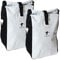 2X Fahrradtasche Red Loon Packtasche Gepäckträgertasche Gepäck Tasche LKW-Plane