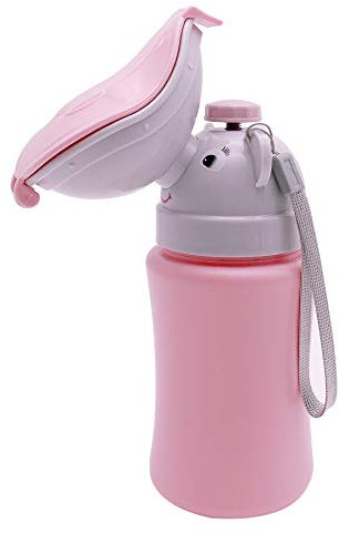 Urinoir Enfant Portable Bébé Enfant Toilettes d'Urgence Portative Pot de Voyage Hygiénique d'Urinoir de Pot de Bébé d'Enfant pour Voyage,Voiture,Camping, Fille