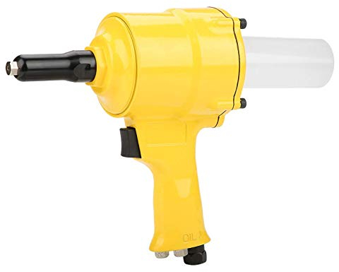 Nietpistole, 2.4-4.8Mm Pneumatisches Nietwerkzeug Mit Starker Zugkraft, Blindniet-Pistole Druckluft-Nietset Für Popnietarbeiten Nieten, Automobilmaschinenbauindustrie