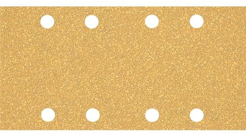 Bosch 50x EXPERT C470 Sandpaper (for Paint on wood, Hardwood, Ø 93x186 mm, Grit 40, Professional Accessory Orbital Sander)
