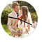 JIAHG Personalisierte Wanduhr mit eigenem Foto gestalten Uhr Fotouhr mit individuellem Bild Bedruckt Personalisierter Bilderrahmen Fotorahme mit Foto, 20 * 20 * 0.5cm
