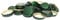 DIAH DO IT AT HOME Crown Caps Metallic - Pack of 100 - Beer Brewing DIAH (Dark Green Metallic Crown Caps)