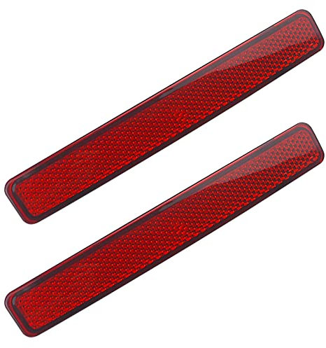 FanPaYY Heckstoßstangen Rückstrahler, 1 Paar Links Rechts Warnlicht Reflektierende Markierungsleuchte für Transporter T5 2003-2011