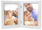 Clay Roberts Double Cadre Photo 10cm x 15cm, Posé sur pied, Cadres photo 10 x 15 cm à double charnière