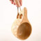 LATRAT Holz Tragbar Tasse, 200 ml, Leicht Und Umweltfreundlich, Für Camping, Rucksackreisen Oder Bushcraft