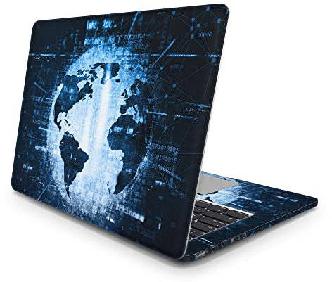 Sticker Master 3D Programming World Protection Decal Full Body Skin (Logo Cut) Compatible With Apple MacBook Pro Air 11 12 13 15 16 17 21 27 Inch Laptop Sticker MacBook Pro 16inch Touch Bar 2019 A2141