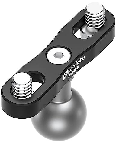 Leofoto Gelenkarm AM-8-8 Gelenk mit Adapter für Camera Cages