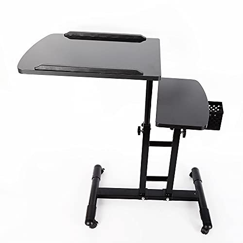 Adjustable Tattoo Tray Portable Mobile Tattoo Work Station Tattoo Table Rolling Workstation Salon Beauty Desk Table Arm Rest Stand Tattoo Workbench Equipment Adjustable Height 65-95cm