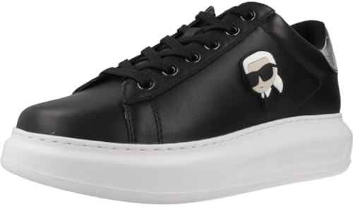 KARL LAGERFELD Damen Kapri Freizeit-Sneaker Sneaker Schwarz 41 EU