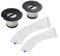URPIZY Lot de 2 filtres HEPA lavables de rechange pour aspirateurs sans fil H.Koenig UP600, UP810