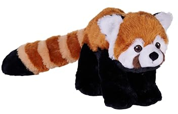 Wild Republic Cuddlekins Eco Rotpanda, Kuscheltier, 30 cm, Plüschtier, Füllung besteht aus gesponnenen recycelten Wasserflaschen, umweltfreundlich, Roter Panda