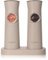 Flendy Gravity Electric Salt and Pepper Grinder Set Rechargeable, Automatic Salt and Pepper Grinder Set with USB C Charging Base, Gravity Salt and Pepper Shakers Set Electric