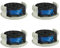 Daaxing Bobina di filo e copertura per decespugliatore Ryobi RAC124 18 Volt + Razor OLT/RLT 1830 1831, ricambio per bobine di filo (4 pezzi)