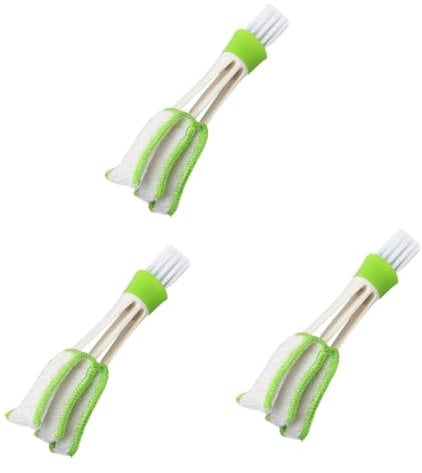 iplusmile 3stücke Mini Staubwedel Für Auto-klimaanlage Doppelseitiger Reinigungsbürste Zur Effektiven Reinigung Von Lüftungsöffnungen Blenden Und Tastaturen Abnehmbar Und Waschbar
