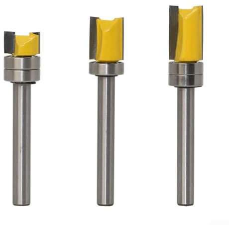 3* Router Bit Cuscinetto Router Bit Lavorazione Del Legno 6mm Shank Router Bit