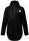EIVY Damen Techlight Ziphood Fleece Jacke, Schwarz, M EU