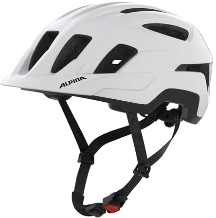 ALPINA Paranus – Leichter Fahrradhelm, Starke Stoßdämpfung durch Hi-EPS, große Belüftung, integriertes Insektennetz, anpassbare Passform