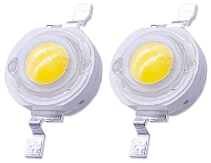 100pcs 1W 3.2-3.4V Green 520-525NM LED Copper Aluminum Headlamp Power Flasher LED Spotlight Downlight