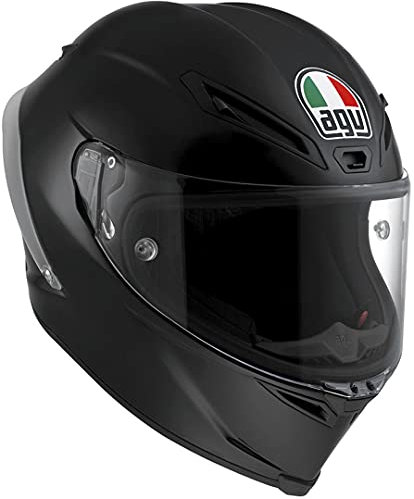 AGV Motorradhelm Corsa R E2205 Solid PLK, Matt Schwarz, Größe XXL