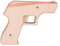 Holzspielerei Gummi Gun Agent Gun