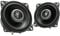 MB Quart Formula 4 Inch 80 Watt 2 Way Coaxial Car Audio Speaker Pair with Built in 1 Inch Tweeters for Vehicle Sound System , Black