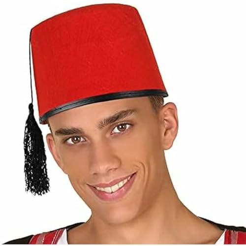 ATOSA 58854 Fez Arabischer Hut, Unisex – Erwachsene, Einfarbig, Sortiert, Talla única