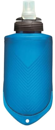 CAMELBAK Quick Stow Flask – 12 oz Collapsible, Lightweight Hydration Solution with Self-Sealing Valve, Easy-Squeeze Design, BPA-Free Materials, and Compact Storage for Running and Outdoor Adventures