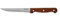 Barazzoni 802171050 - Set di 6 coltelli da bistecca, in legno, 2,2 x 10,5 x 28,5 cm