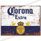 Metal Signs - Corona Logo. Man Cave Tin Metal Sign Hanging Wall Plaque Kitchen Shed Garage. Medium (20cm x 15cm)