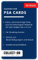 Piuess 50x PSA Card Sleeve Schutzhüllen für Sammelkarten, Polypropylen (PP) oder Polyethylenterephthalat (PET), DIN A6, Klar und Einfach