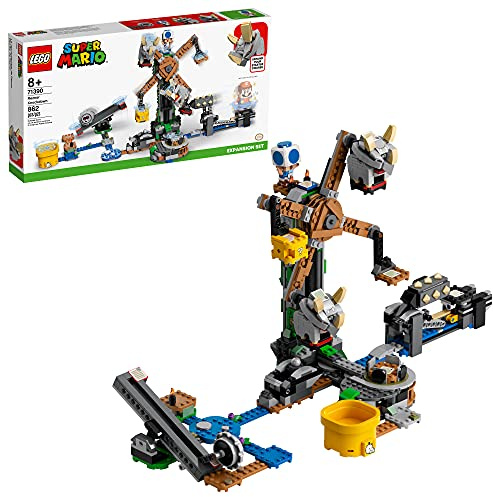 LEGO Super Mario Reznor Knockdown Expansion Set 71390 Building Kit; Collectible Toy Playset for Kids; New 2021 (862 Pieces)
