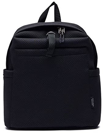 EDITA [　ＥＤＩＴＡ．] Neoprene Backpack [edt-015], Black, Classic