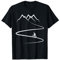 Mountainbike im Gebirge Fahrrad fahren - Berge MTB-Trail T-Shirt