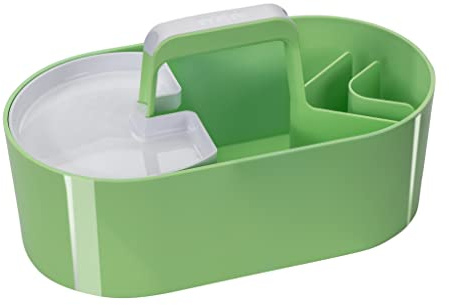 HAN Toolbox LOFT, 4 scomparti, vaschetta portaoggetti e maniglia, lime green, 1200-80