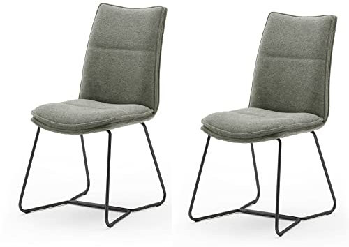 Robas Lund Hampton Esszimmerstühle Set, Olive, 48x94x65