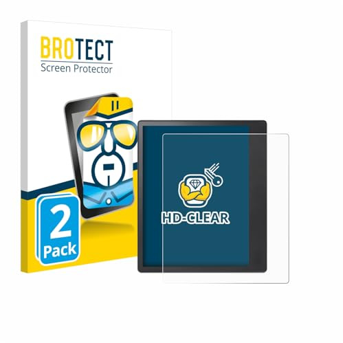 BROTECT Schutzfolie für Kobo Elipsa 2E | 2 Stück Transparenter Displayschutz Made in Germany Klare Displayschutz-Folie Clear Einfache Montage Case-Friendly