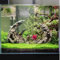 Novelsite Aquarium-Dekoration, Felsen, Aquarium-Ornamente, Aquarium-Felsen, Aquascaping, Sandstein, Aquarium-Dekoration, natürliche Felsen für Aquarien, Paludarium, Terrarien und felsige Gipfel, gelbe
