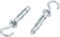 Screws City Molly Lot de 10 crochets ouverts M5 x 50 mm pour plaque de plâtre creux, AN253
