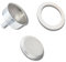 2 x Funnel for Italian Coffee Maker 3 Cups and 2 Filter for Italian Coffee Maker 3 Cups
