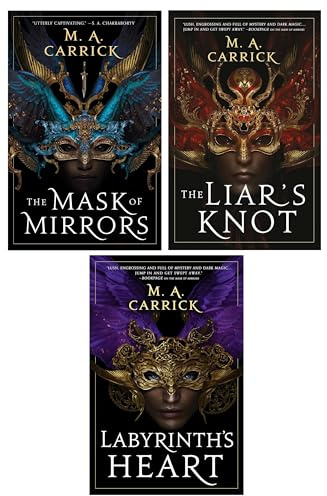 Rook & Rose Series 3 Books Set – The Mask of Mirrors, The Liar's Knot, and Labyrinth's Heart
