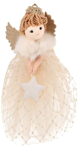 MAGICLULU small angel figurines home angel statue fairy 1 christmas tree ornaments