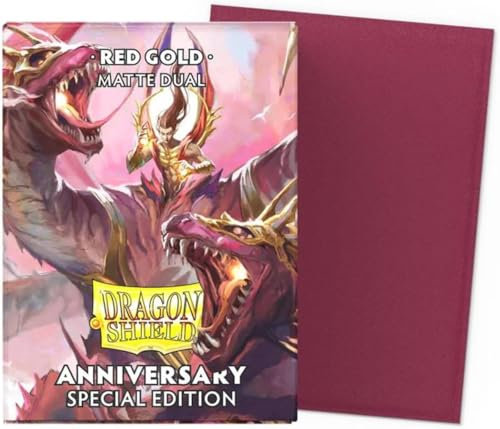 Arcane Tinmen ApS Dragon Shield: Matte Dual – Red/Gold