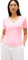 Tommy Hilfiger T-Shirt Manches Courtes Femme New Slim Cody V-Neck Col en V, Rose (Classic Pink), XL