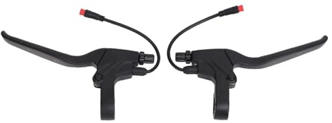 BuyWeek Elektroroller Bremshebel für KUGOO M5, Linker Rechter Bremshebel E-Roller Bremsgriff mit 2 Pin Wasserdichte Anschluss